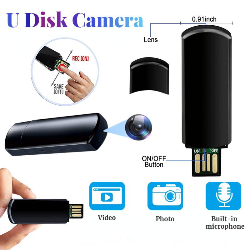 1080P HD Mini-camera Portable U Disk Camera Computer U Disk Camera USB Flash Drive Camera Conference Recording Portable DV | Fugo Best