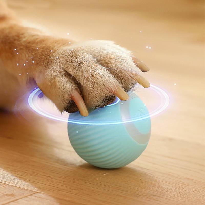 Electric Dog Toys Smart Puppy Ball Toys For Cat Small Dogs Funny Auto Rolling Ball Self-moving Puppy Games Toys Pet Accessories | Fugo Best