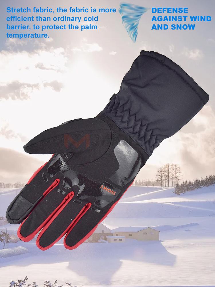 SUOMY Winter Motorcycle Racing Gloves Warm Windproof Motorbike Motorcyclist Gloves Reflective Touch Screen Function Moto Glove | Fugo Best