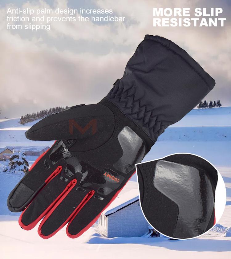 SUOMY Winter Motorcycle Racing Gloves Warm Windproof Motorbike Motorcyclist Gloves Reflective Touch Screen Function Moto Glove | Fugo Best