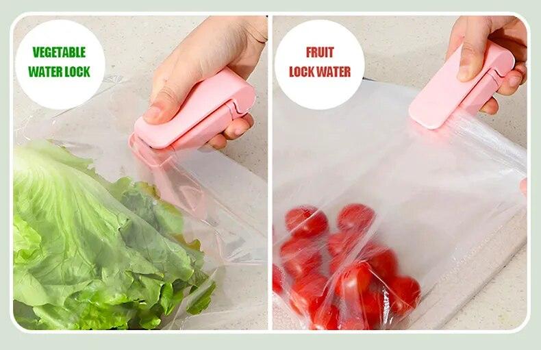 Plastic Heat Bag Sealer Food Packaging Sealing Machine Portable Snack Bag Sealing Clip Kitchen Storage Accessories Home Gadgets | Fugo Best