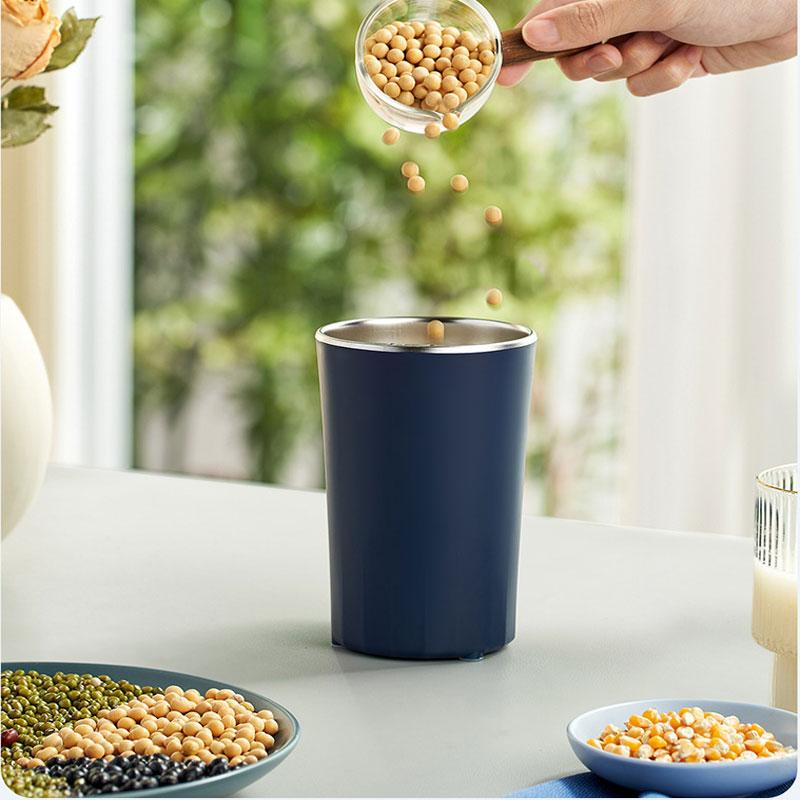 2023 New Small Electric Grinding Machine Grain Grinder Coffee Grinder Stainless Steel Nuts Beans Grains Mill Herbs for kitchen | Fugo Best