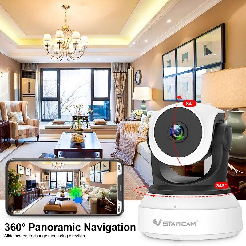 Vstarcam HD 1080P IP Camera indoor Wireless Wifi Security Cameras Night Vision AI Human Detection Home Security Baby Monitor | Fugo Best