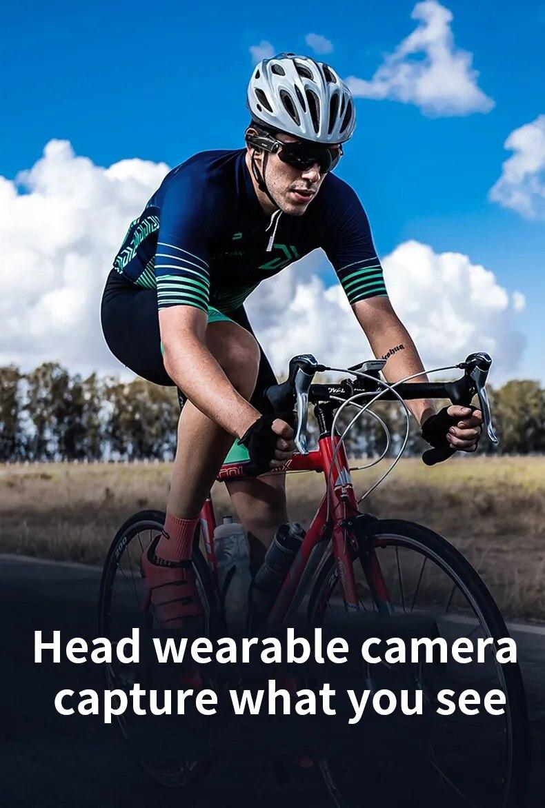 Ordro EP8 Head Wearable Vlog Camera 4K 60fps for YouTube Video Motorcycle Helmet POV Digital Camcorder Professional Gimbal | Fugo Best