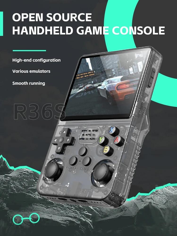 Data Frog R36S Retro Handheld Video Game Console Linux System 3.5 Inch IPS Screen R35S Plus Portable Pocket Video Player | Fugo Best