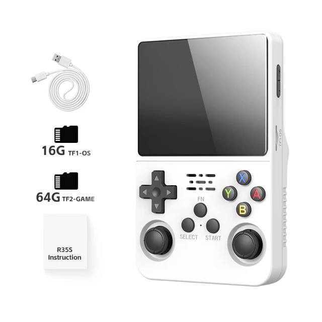 Data Frog R36S Retro Handheld Video Game Console Linux System 3.5 Inch IPS Screen R35S Plus Portable Pocket Video Player | Fugo Best