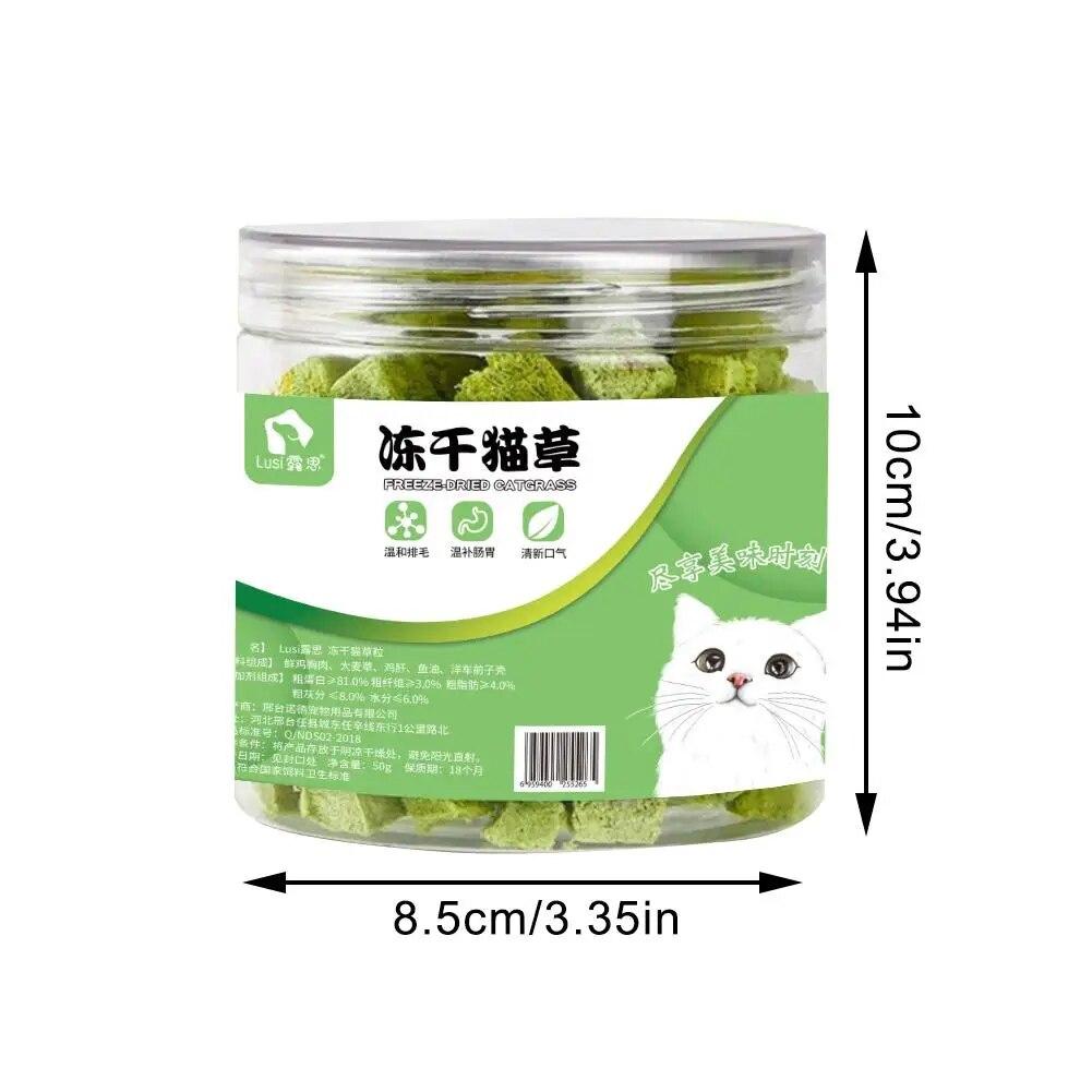 Freeze Dried Particle Cat Grass Little Cat Snacks Promptly Soluble Instant Catnip Chicken Breast Cat Caring For Pet Cats | Fugo Best