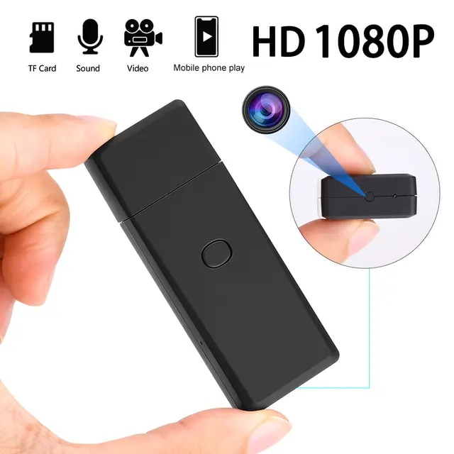 New upgrade Mini 1080P Camera Digital Camcorder Dv Dvr Security Cam Loop Recording While Charging | Fugo Best