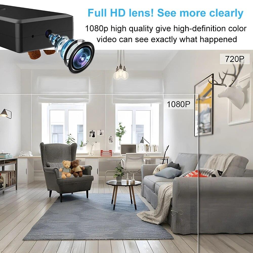 High Quality 1080P HD Mini Sports Camera Digital Camcorder Dv DVR Security Camera Loop Recording | Fugo Best