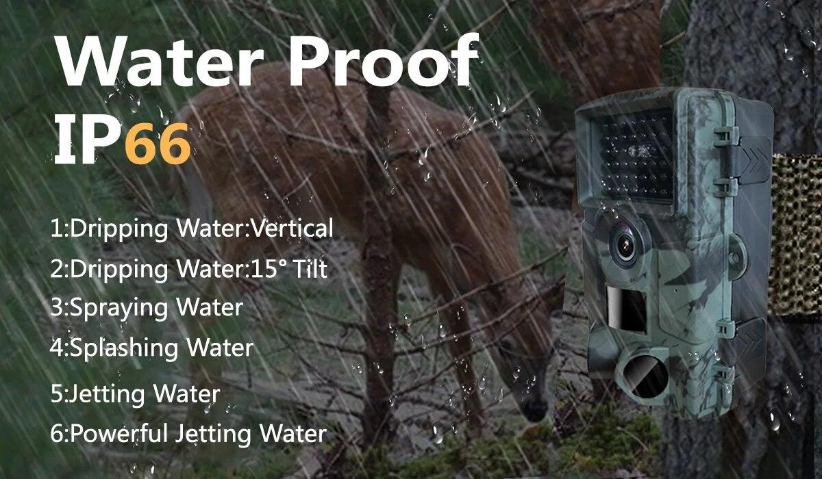 PR4000 Waterproof Hunting Trail Camera 4K 30MP Infrared Night Vision with 2.0 Inch Display Wildlife Monitoring Scouting Photo | Fugo Best