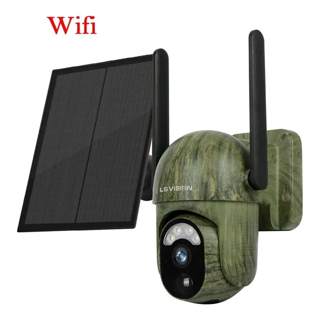 4G Solar Camera Network SIM Wireless Outdoor 2K HD Night Full Color Human/Animal Security Detection Wildlife Surveillance Camera | Fugo Best