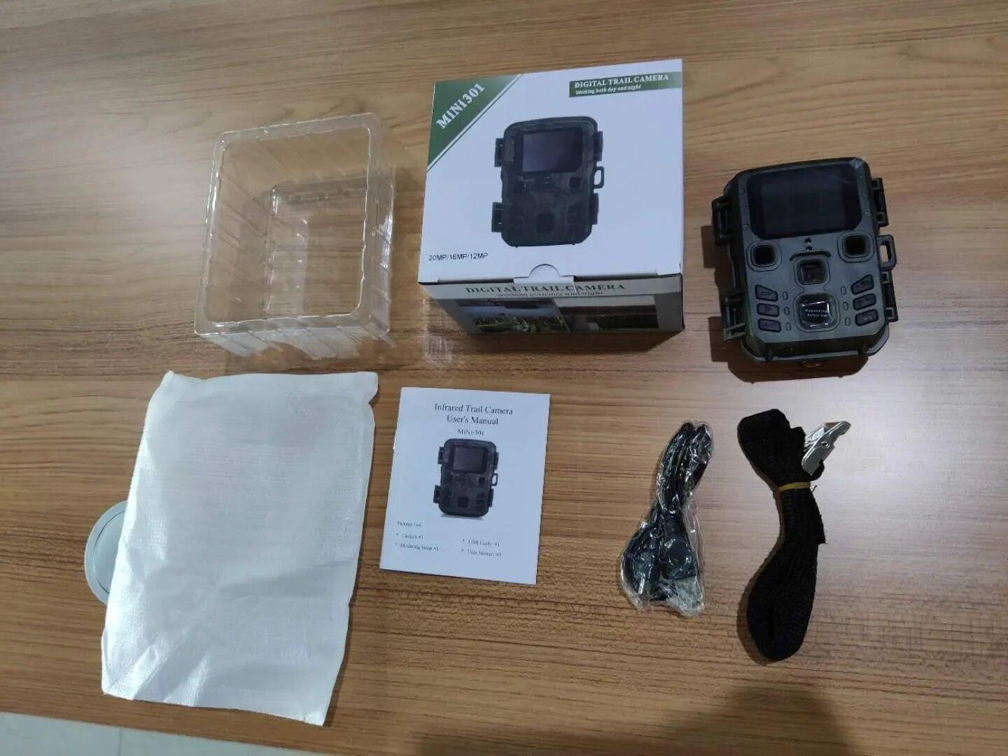 Mini301/Wifi301 Hunting Camera APP Control Trail Camera Wireless Bluetooth 24MP 1296P Night Vision Motion Wildlife Traps Photo | Fugo Best