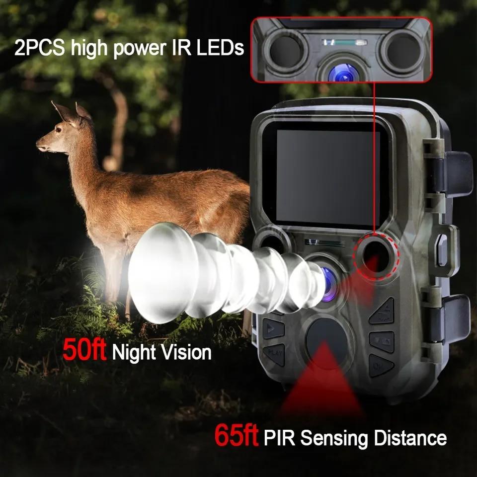 Mini301/Wifi301 Hunting Camera APP Control Trail Camera Wireless Bluetooth 24MP 1296P Night Vision Motion Wildlife Traps Photo | Fugo Best