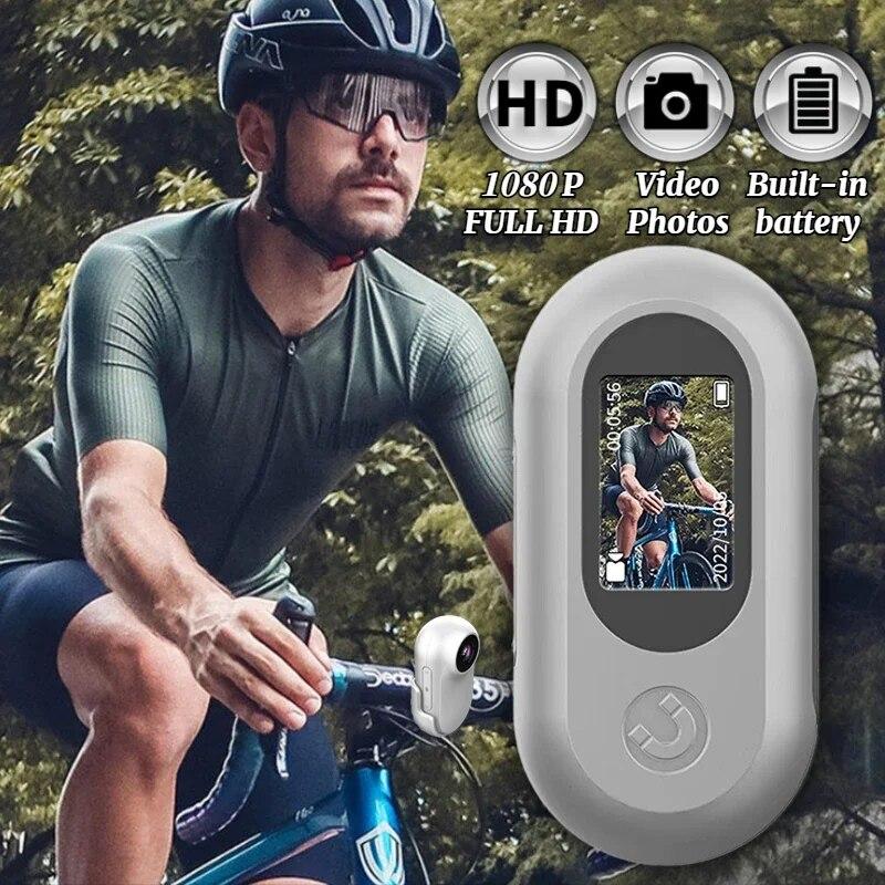 Action Anti Shaking Mini Camera 1080P HD Head Mounted Magnetic Attraction Motion Camera DV Sport Video Recorder Bike Motorcycle | Fugo Best