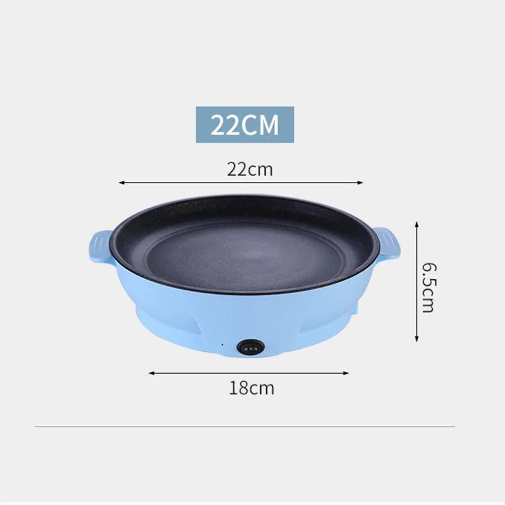 220V Multifunction Electric Frying Pan Skillet Non-Sticky Grill Fry Baking Roast Pan Cooker Steak Barbecue Cooking Kitchen Tool | Fugo Best