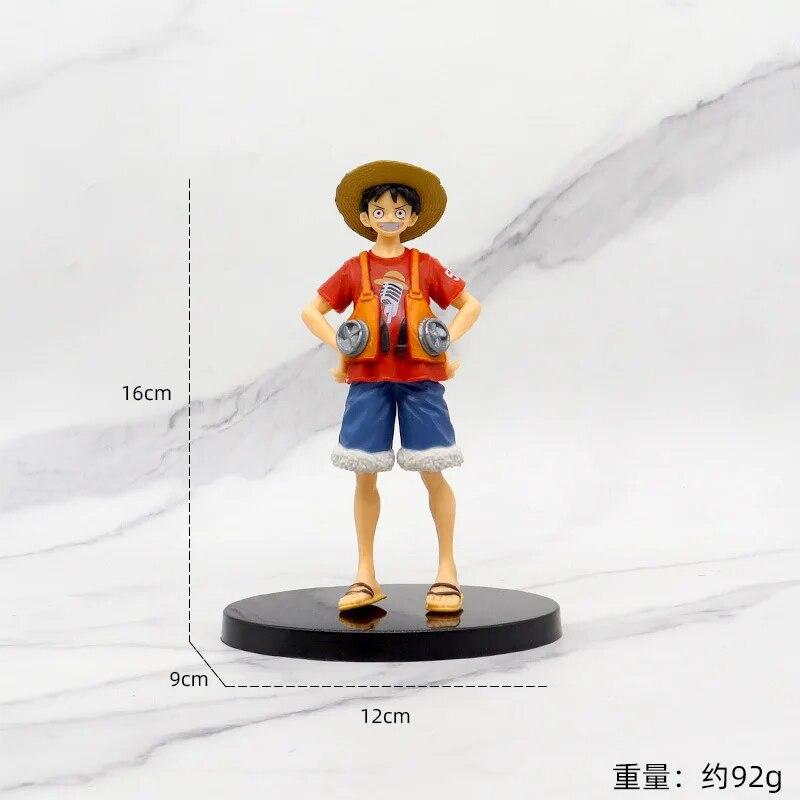 Bandai 17cm ONE PIECE Model Theater Version Nami, Singer Uta Shanks, Usopp, Robin, Luffy Animation Figure Peripheral Ornament | Fugo Best