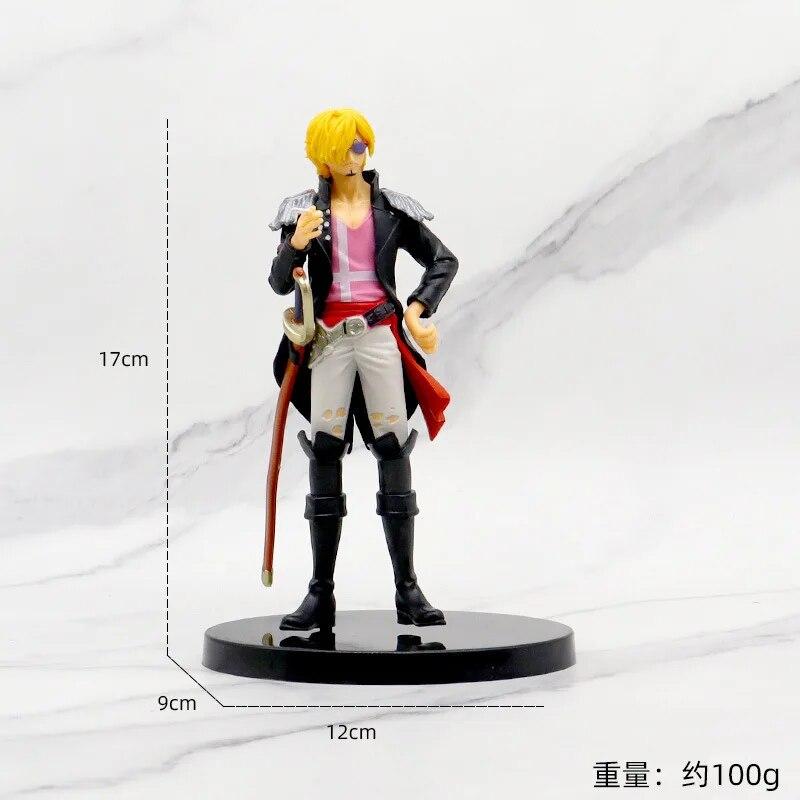 Bandai 17cm ONE PIECE Model Theater Version Nami, Singer Uta Shanks, Usopp, Robin, Luffy Animation Figure Peripheral Ornament | Fugo Best