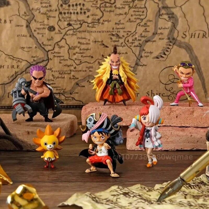 Bandai One Piece Garage Kits Devil Fruit Twisted Egg Q Edition Vo.6 Luffy Uta Shiki Anime Model Decoration Collection Gift | Fugo Best