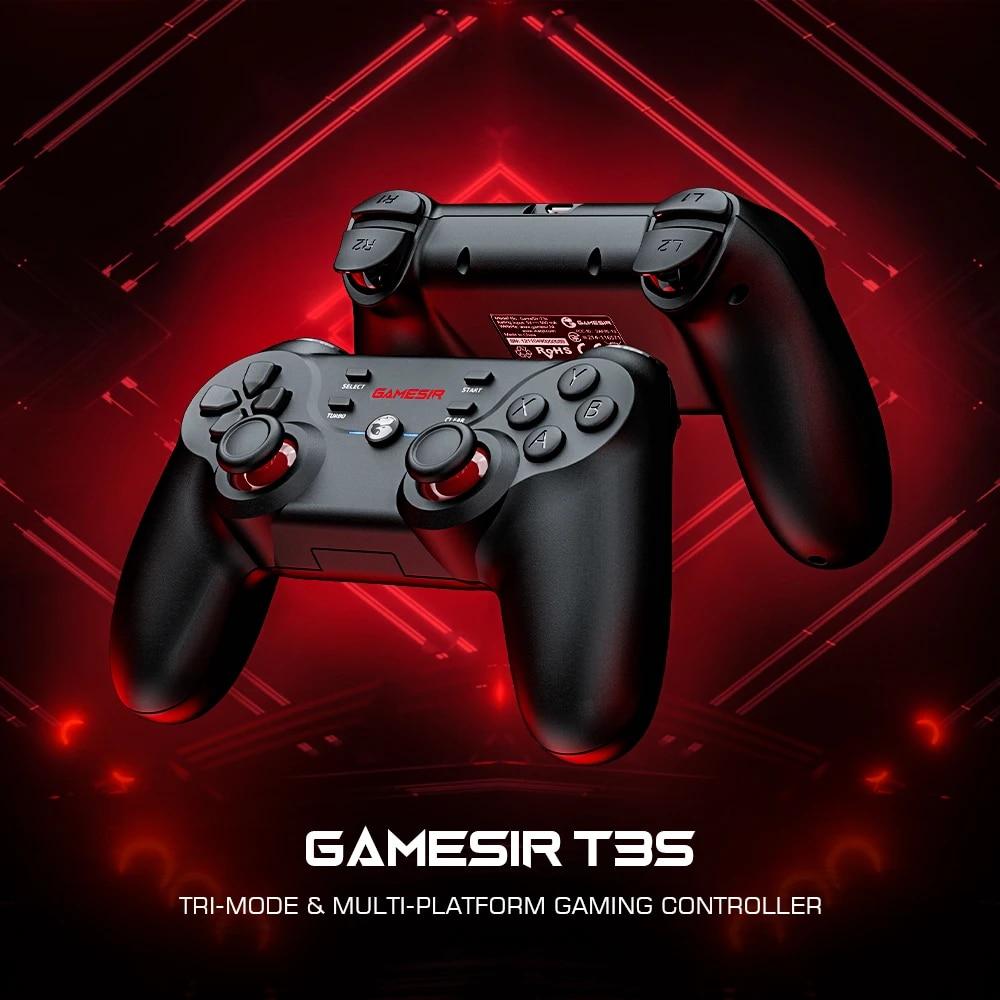 GameSir T3 Wireless Gamepad Game Controller PC Joystick for Android TV Box Desktop Computer Laptop Windows 7 10 11 | Fugo Best