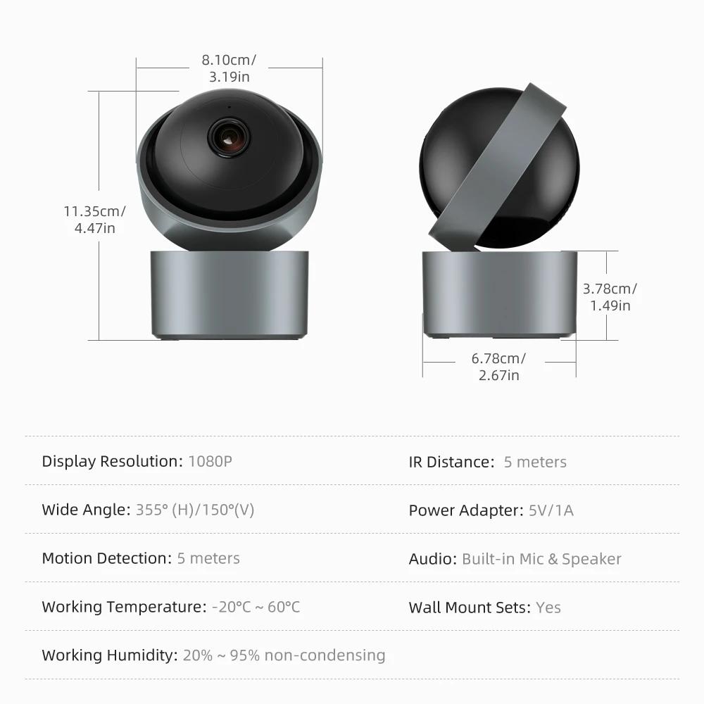 AVATTO Tuya Wifi IP Camera,Smart AI Human Detect Wireless Video Surveillance Camera CCTV Night Camera Home Security Protection | Fugo Best