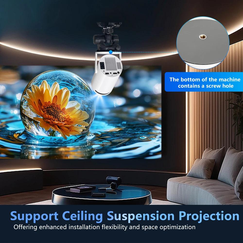 Magcubic Projector HY300 PRO 4K Android 11 Dual Wifi6 260ANSI Allwinner H713 BT5.0 1080P 1280*720P Home Cinema Outdoor Projetor | Fugo Best