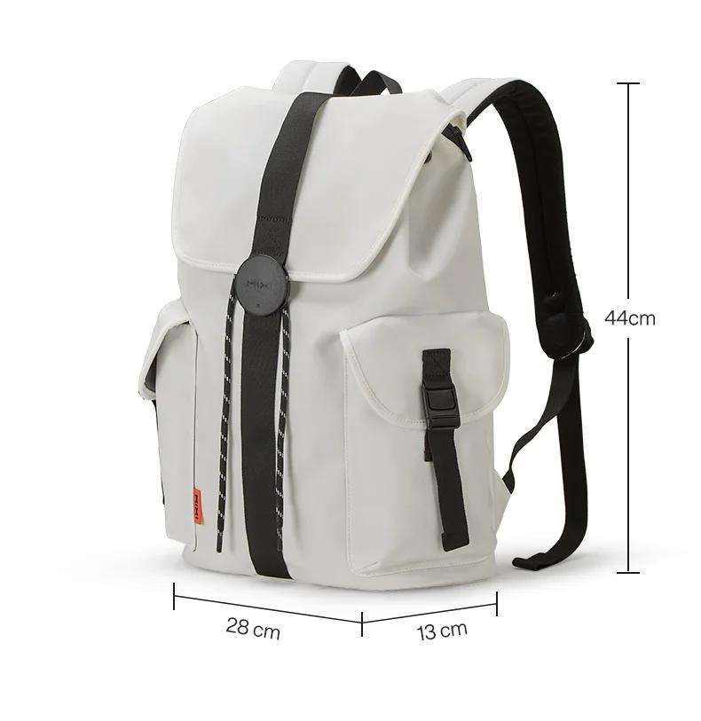 Mixi 16 Laptop Backpack Women Men Waterproof Lightweight Casual Weekender Travel Bags College Students Rucksack 17 Inch White | Fugo Best