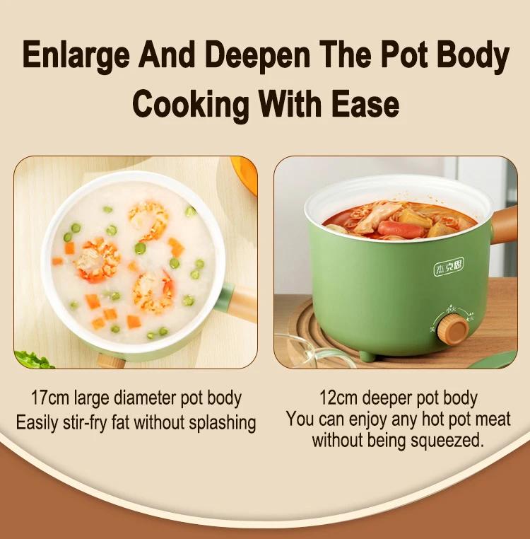 Multifunction Cooker Household Mini Rice Cooker Electric Cooking Pots Non-stick Pan for Kitchen Portable multi cooker 1-2 people | Fugo Best