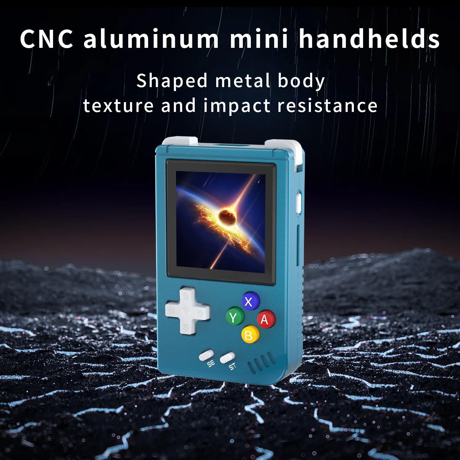 ANBERNIC RG Nano Retro Handheld Game Console RGNano Portable Mini Aluminum Alloy 1.54??IPS Screen 64G 5400 Games Hi-fi Speaker | Fugo Best