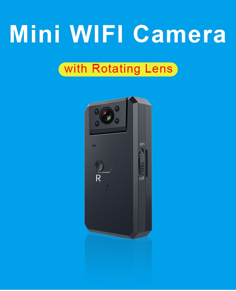 Mini Camera WiFi Smart Wireless Camcorder IP Hotspot HD Night Vision Video Micro Small Cam Motion Detection Home Security | Fugo Best