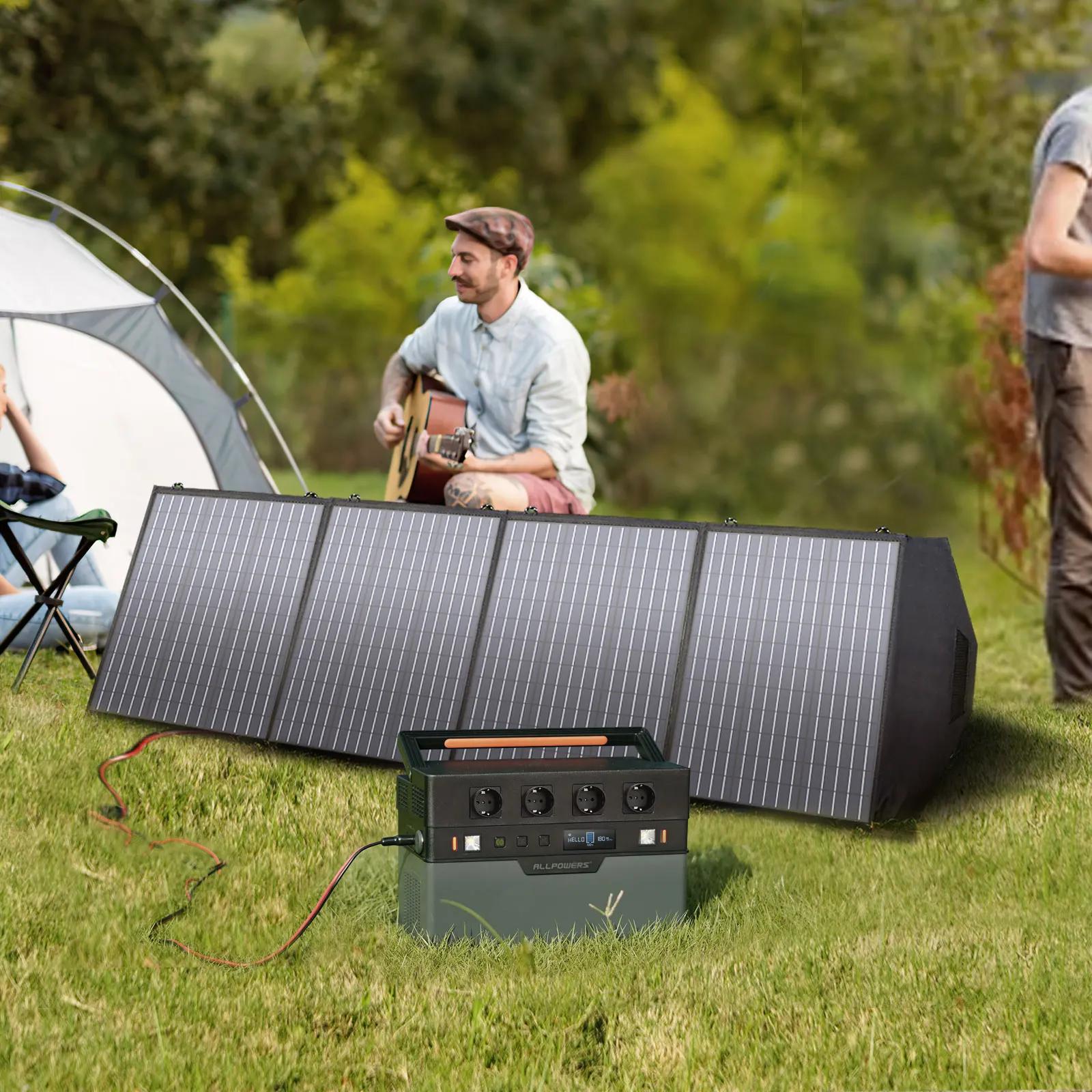 ALLPOWERS Solar Generator 1500W / 2000W / 2400W Portable Power Station (400W Solar Panel Include) for Power outage, Emergency,RV | Fugo Best