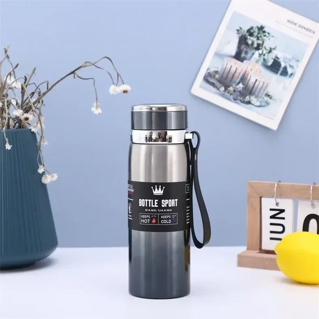 1L Thermal Water Bottle Keep Cold and Hot Water Bottle Thermos for Water Tea Coffee Vacuum Flasks Stainless Steel Thermos Bottle | Fugo Best