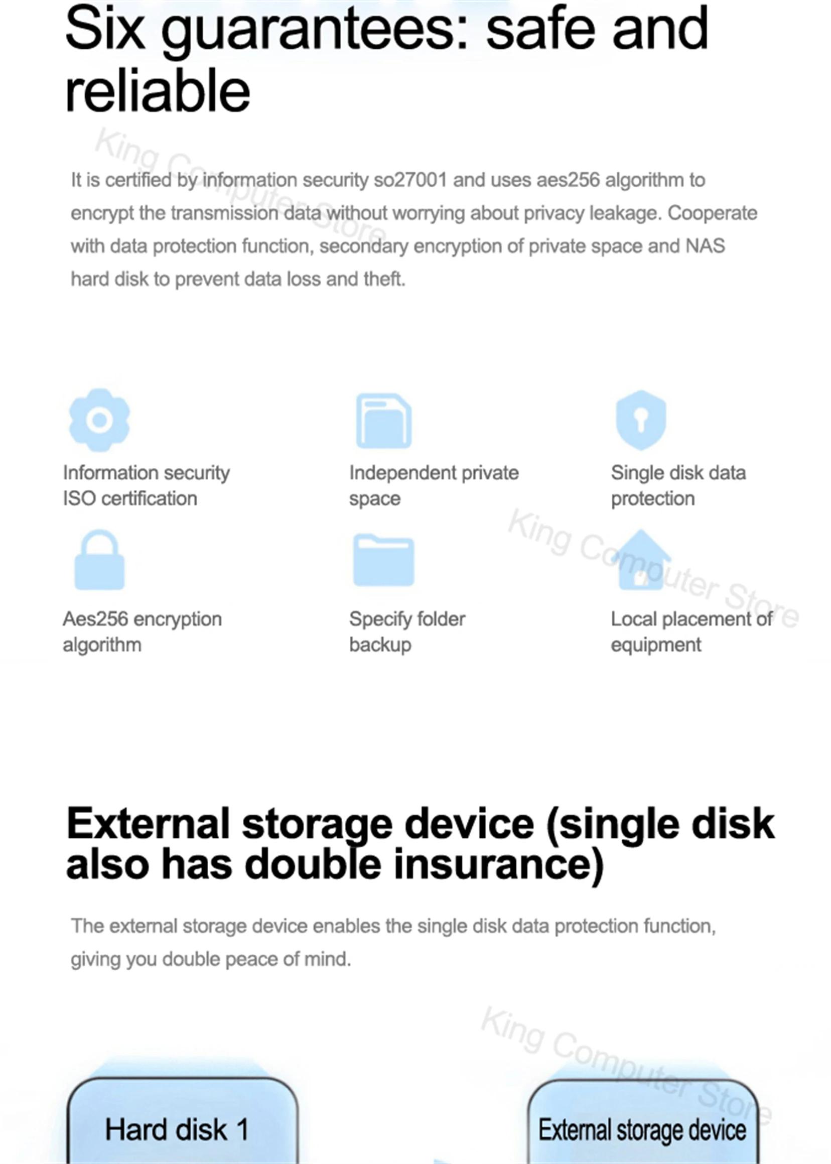 Hikvison S1 Personal Private Network Disk NAS Network Storage Server Home Cloud disk Remote Access Automatic Backup | Fugo Best