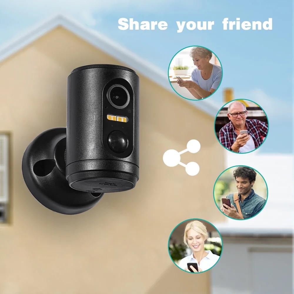 2MP Mini Camera Wifi With Battery Long Standby Indoor PIR Motion Detection Wireless HD Video Security CCTV IP Smart Home Camera | Fugo Best