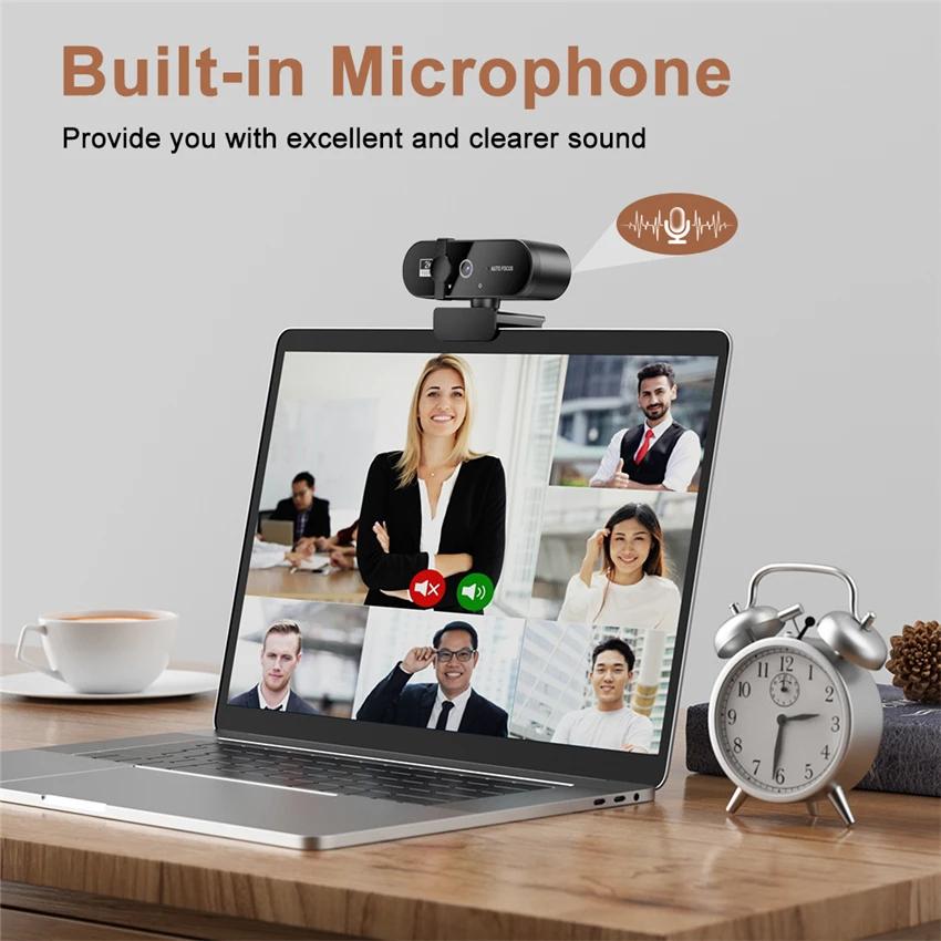 8K 4K Webcam Autofocus Conference PC Live Broadcast Webcam USB Webcam Office Meeting House With Microphone 1080p HD Webcam | Fugo Best