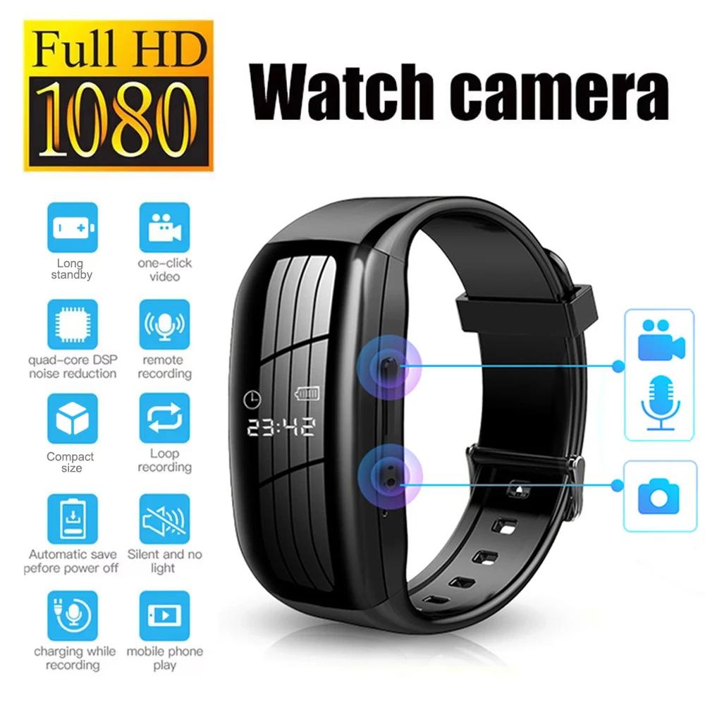 8-256GB Video Mini Camera Watch Audio Voice Recorder Bracelet USB Flash Driver Dictaphone Noise Reduce Sound Recording Wristband | Fugo Best