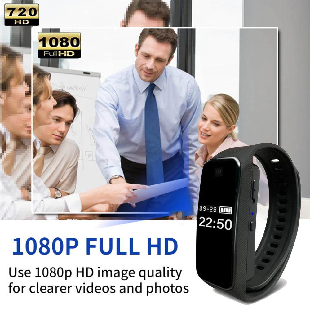 HD 1080P Mini Camera Smart Bracelet Portable Wearable Video Recording Camcorder Wristband Camera Audio Sport DVR Watch | Fugo Best