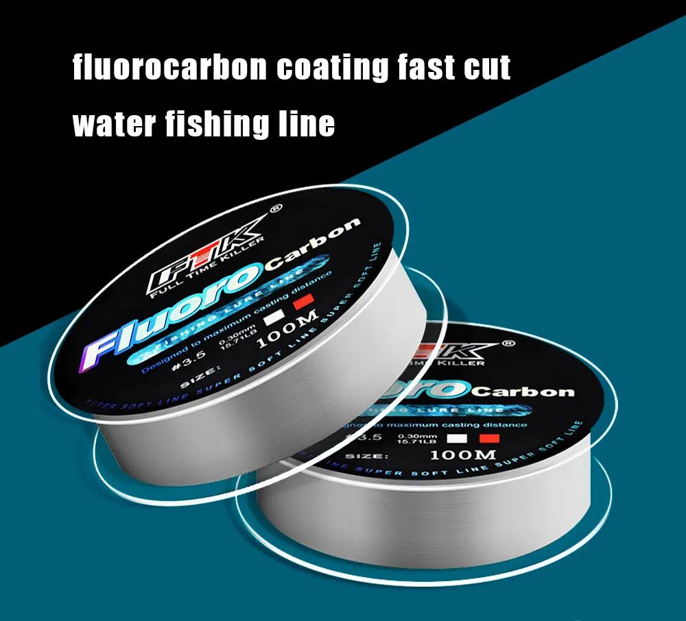 FTK 100m 4.13-34.32LB Fluorocarbon Fishing Lure Line Carbon Fiber Leader Fly Fishing Line Super Soft Line Pesca | Fugo Best