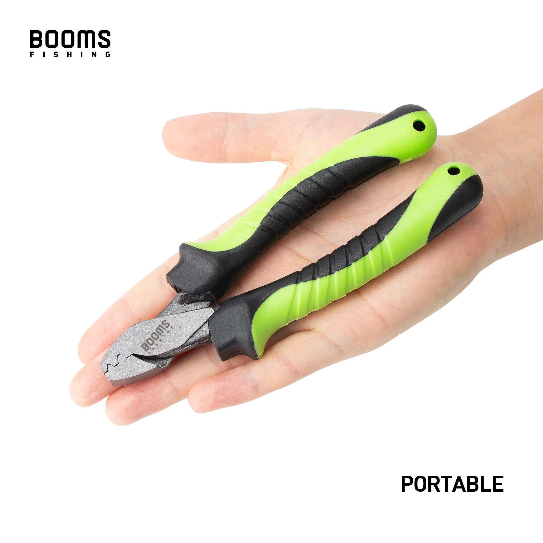 Booms Fishing CP2 Fishing Crimping Pliers with 300Pcs/set for Single & Double 6 Size Fishing Line Barrel Crimping Sleeves Tools | Fugo Best