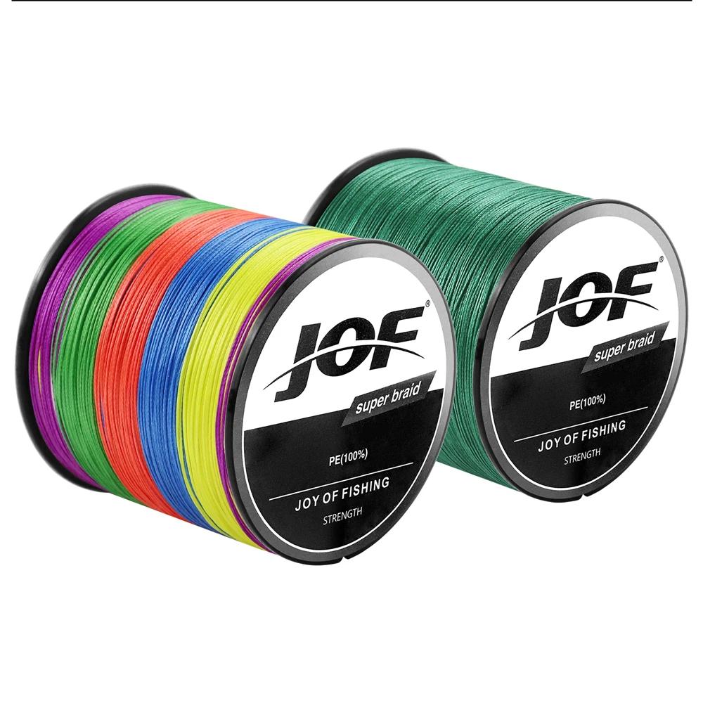 JOF 300M-1000M 8 Strand Braided Outdoor Fishing Line Sea Fishing Ice Fishing River Fishing Rock Fishing Fishing Gear 22-88LB X8 | Fugo Best