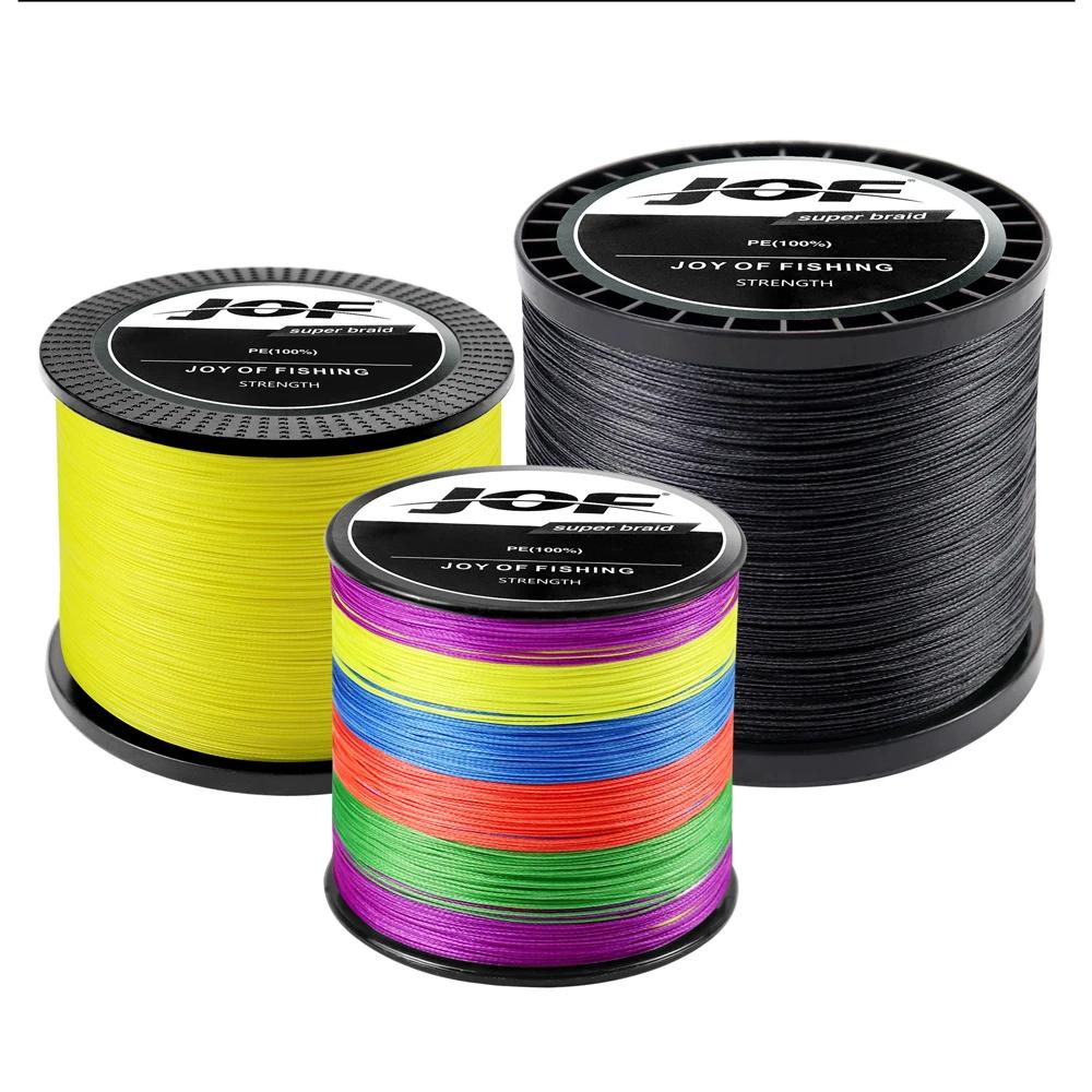 JOF 300M-1000M 8 Strand Braided Outdoor Fishing Line Sea Fishing Ice Fishing River Fishing Rock Fishing Fishing Gear 22-88LB X8 | Fugo Best