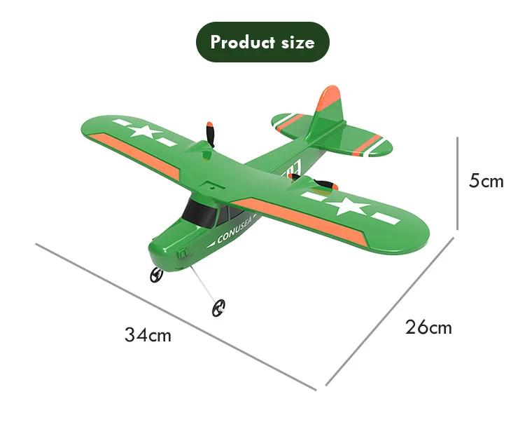 RC Glider Aircraft Foam Drone Electric Fighter Remote Control Airplane Fall Resistant Plane Toys for Boys Kids Christmas Gifts | Fugo Best