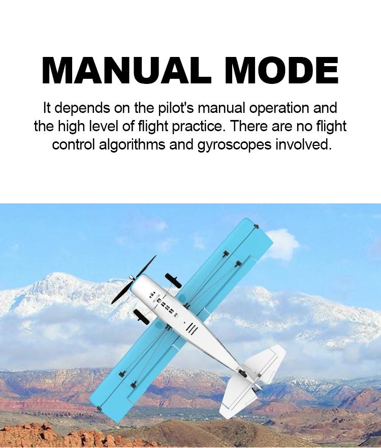 Qidi560 Moore M7 Off-road RC Plane 4CH Brushless Remote Control Airplane Fixed Wing Aircraft Model EPP Foam Toys for Children | Fugo Best