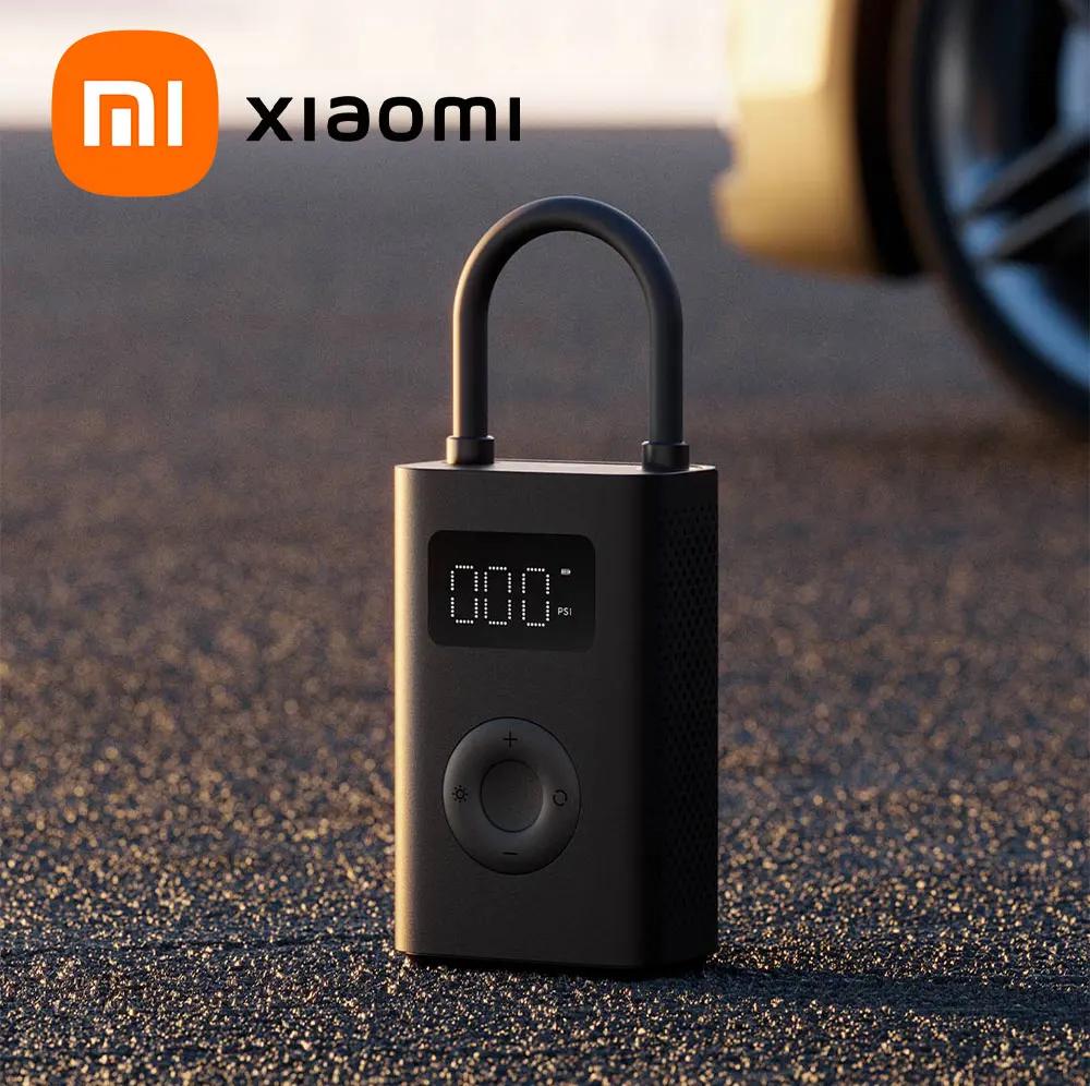 Xiaomi Mijia Air Pump Boost Mini Portable Electric Air Compressor Treasure 150PSI Type-C LED Multitool Inflator Xiomi | Fugo Best