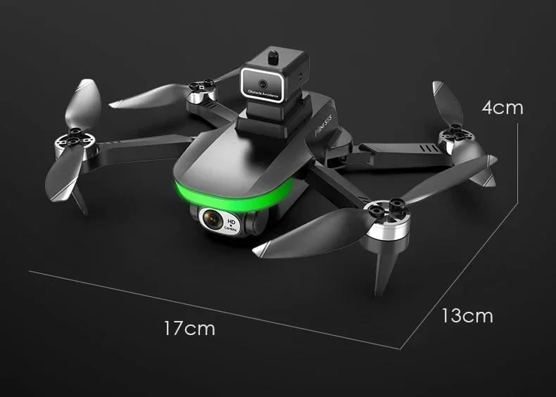 New Mini S5S Drone 8K Professional Dual Camera Obstacle Avoidance Optical Flow Brushless Motor RC Drone Foldable Quadcopter Toys | Fugo Best