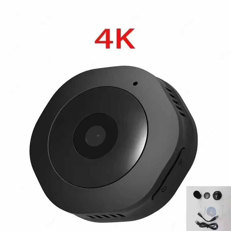 4K Mini Camera Wifi 1080P HD Smart Home Security Night Vision IP Webcam Remote Surveillance Camcorders Portable Invisible Cam | Fugo Best