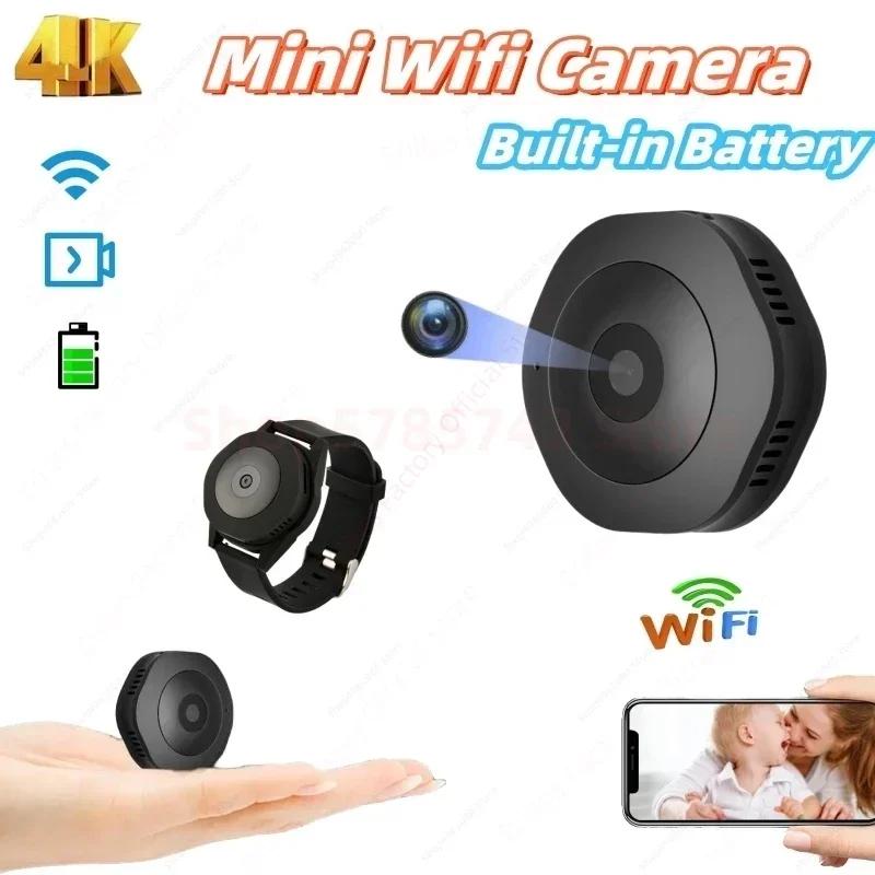 4K Mini Camera Wifi 1080P HD Smart Home Security Night Vision IP Webcam Remote Surveillance Camcorders Portable Invisible Cam | Fugo Best