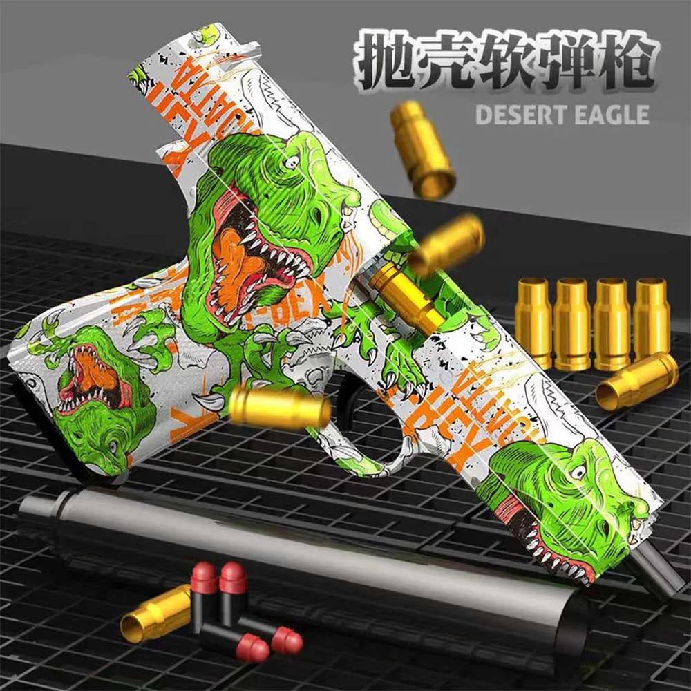 Toy Guns Ball Blaster With Soft Bullets Toys Foam Blaster Shooting Games Education Toy Model For 6,7,8,9,14+ Kids | Fugo Best