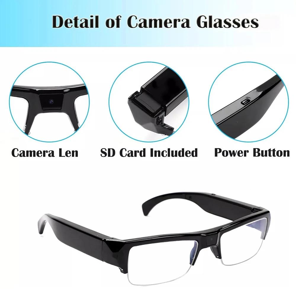 Intelligent Video Glasses, Equipped with Ultra-High Definition 4K Mini Camera, Capable of Recording Videos and Playing Music | Fugo Best