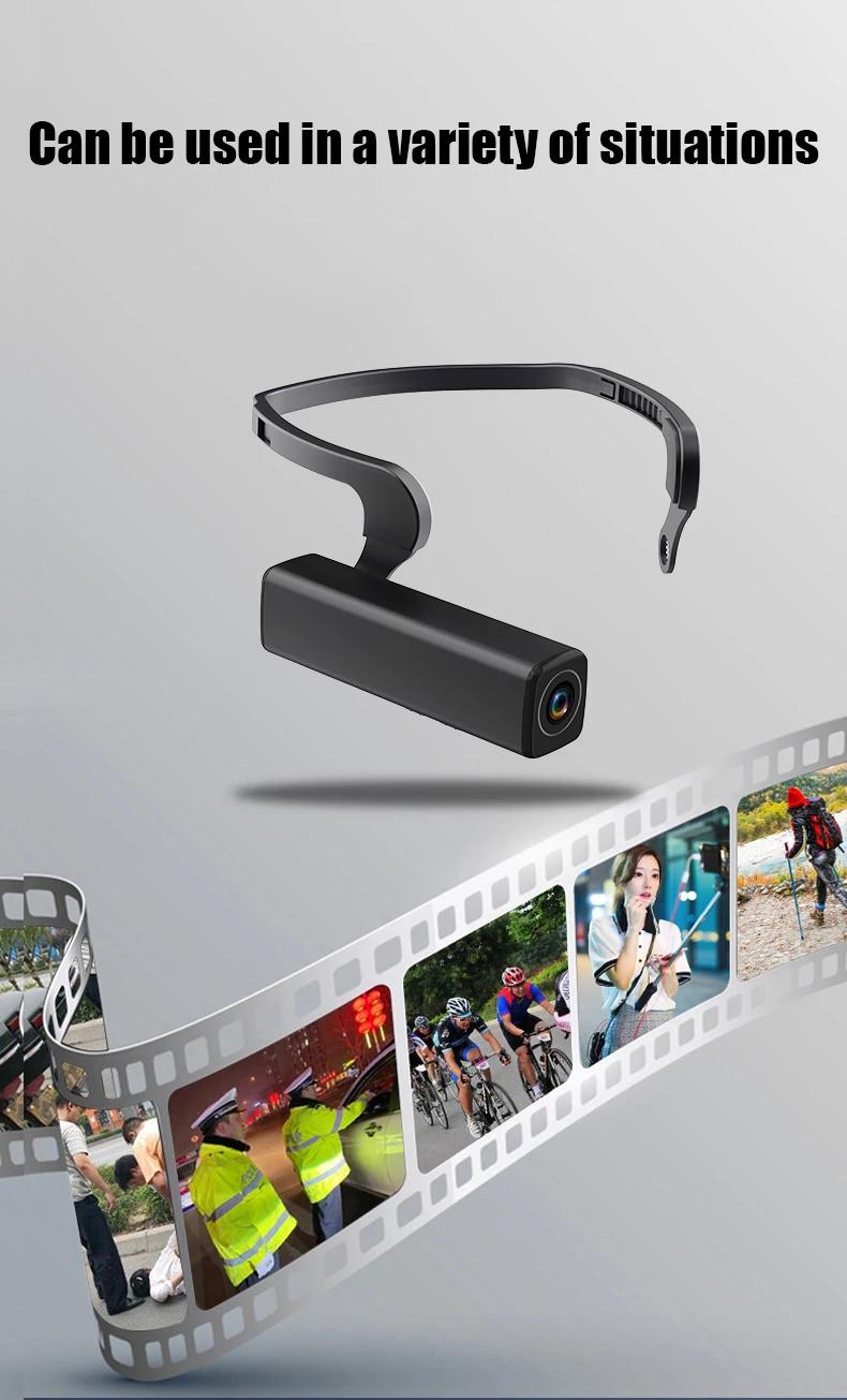 A33 Black Small Body Head Mounted Digital WiFi Camera 1080P Cam Video Camcorder Night Vision Motion Detection Wireless Cam | Fugo Best