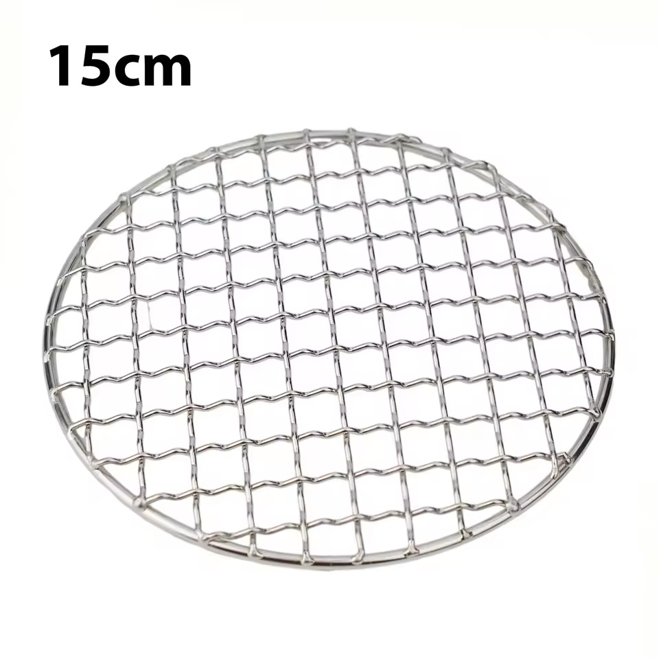 1pcs BBQ Grate Mesh Barbecue Grill Grid Net Stainless Steel Japanese Korean For Kitchen Cooking Supplies Oudoor Picnic Tools | Fugo Best